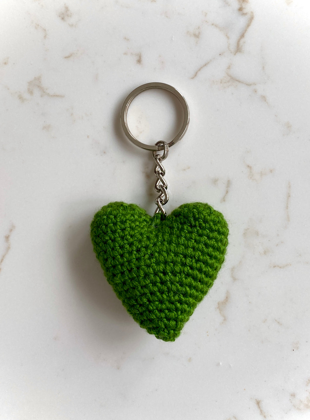 Yeşil Kalp Anahtarlık